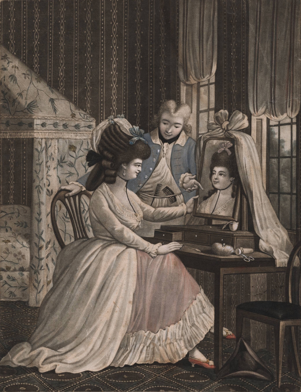 Unknown Artist - Lady Friz At Her Toilet